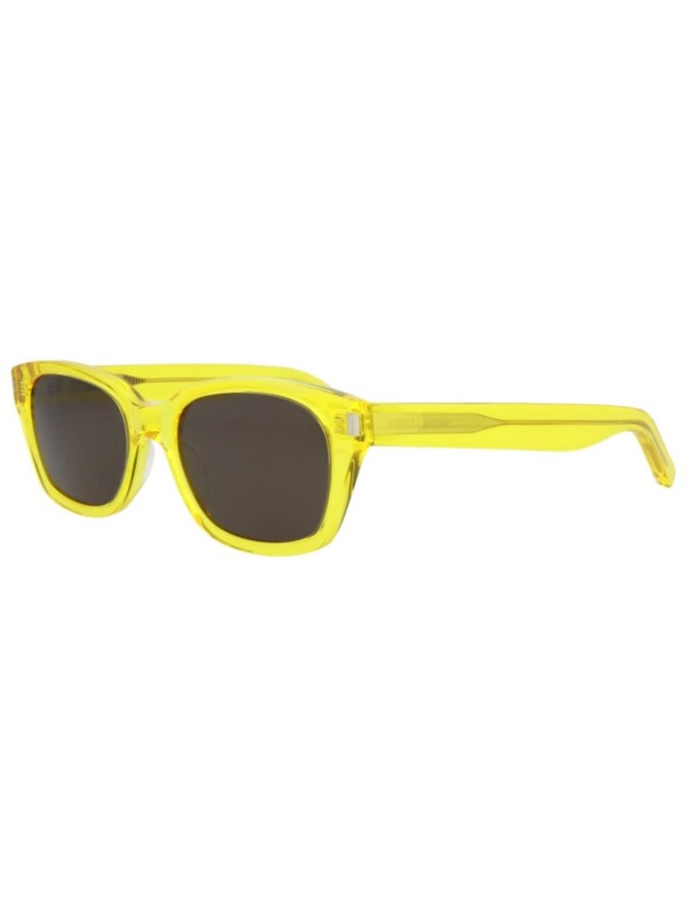 New Saint Laurent Women's Sunglasses Square Rectangle Acetate Frame Unisex Black
